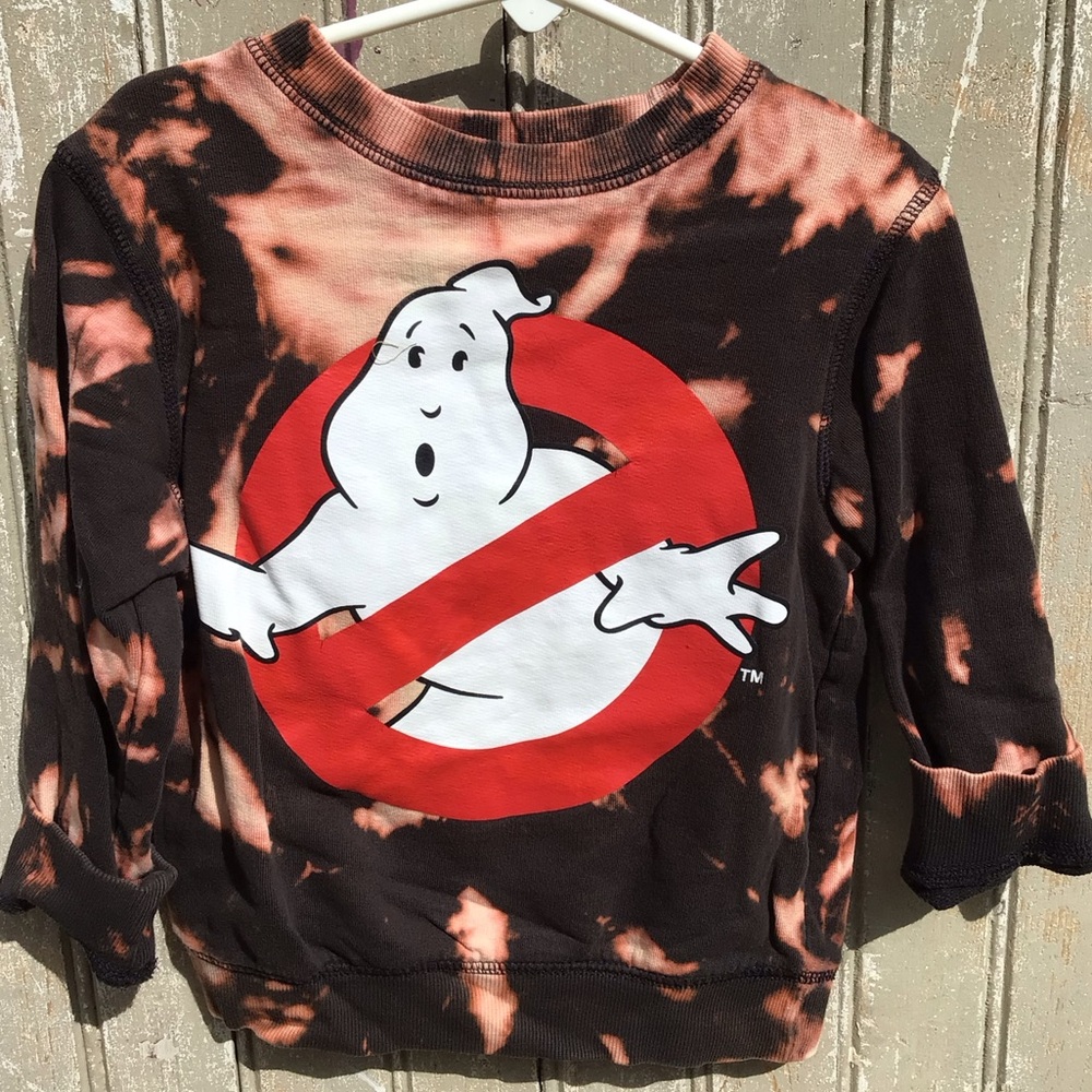 H&M Ghostbusters Graphic Sweatshirt - Black and Red